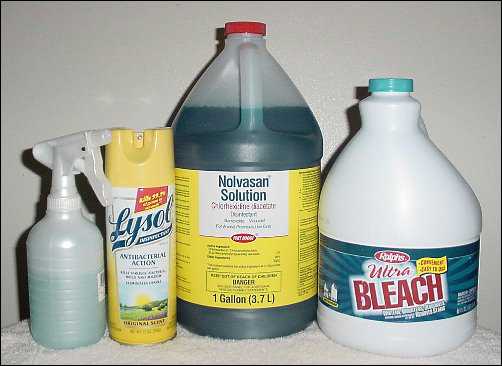 END Biosecurity Disinfectants and Spray Bottles