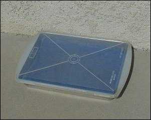 Foot bath with cover